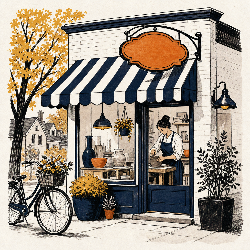 Local business illustration