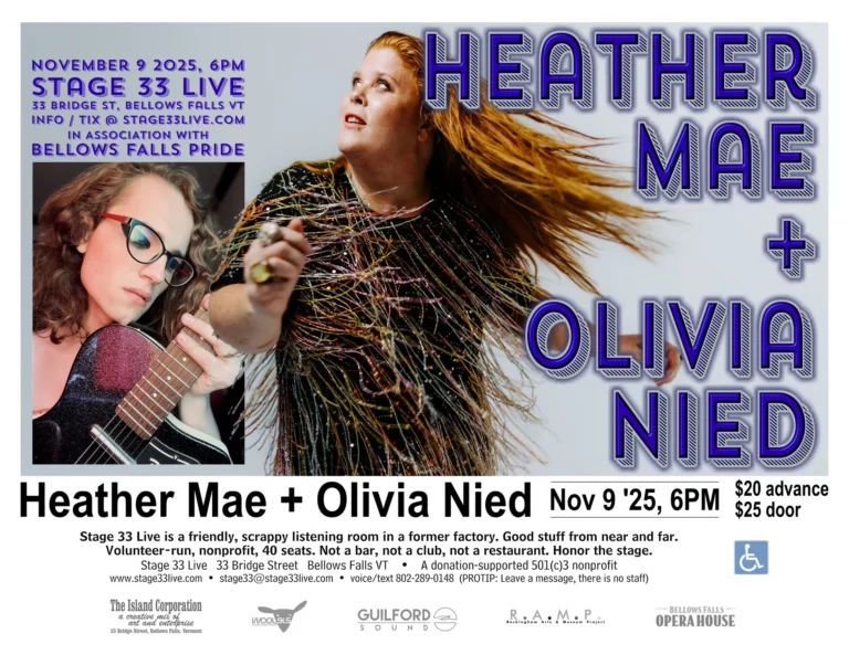 Heather Mae and Olivia Nied at Stage 33 Live